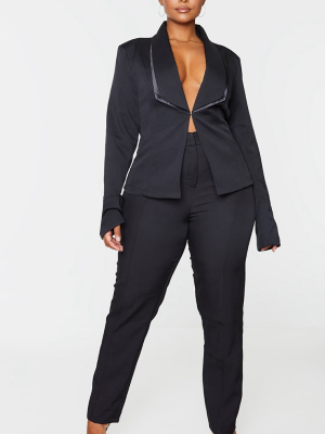 Plus Black Avani Suit Pants