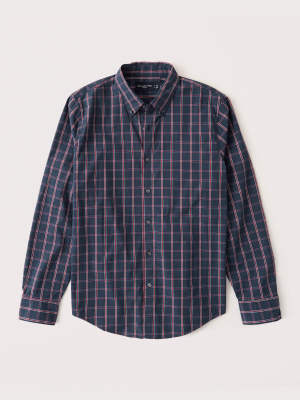 Poplin Button-up Shirt