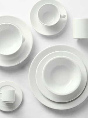 Apilco Tradition Porcelain Cups & Saucers