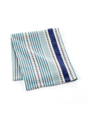 Crate and Barrel Punctuate Neutral Dish Towel - Autumn