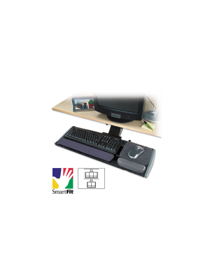 Kensington Adjustable Keyboard Platform With Smartfit System 21-1/4w X 10d Black 60718