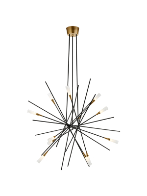 Stellar Large Chandelier In Various Colors