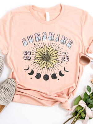 Sunshine Sunflower Graphic Tee