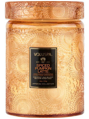 Spiced Pumpkin Latte Large Jar Candle