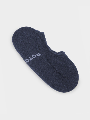 R1007 Rototo Pile Foot Cover In Navy