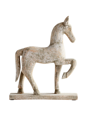 Rustic Canter Sculpture