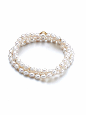 Pearl Wrap Bracelet