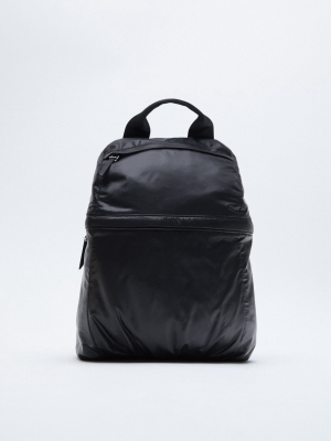 Technical Fabric Backpack