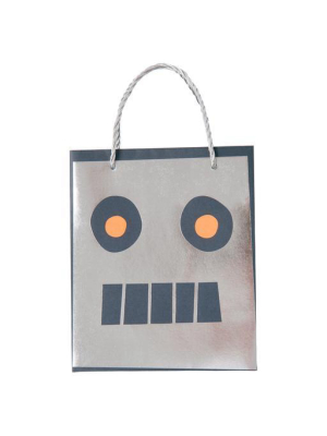 Meri Meri Robot Party Bags S/8