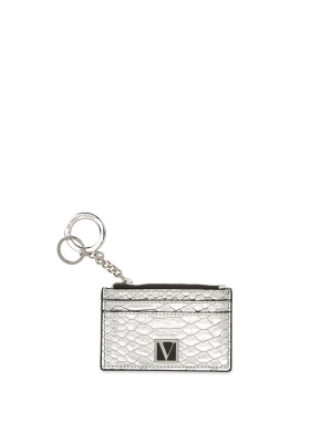 The Victoria Card Case Keychain In Exotic