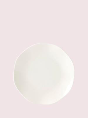 Petal Lane White Accent Plate