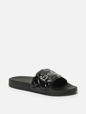 Felka Quilted Slides