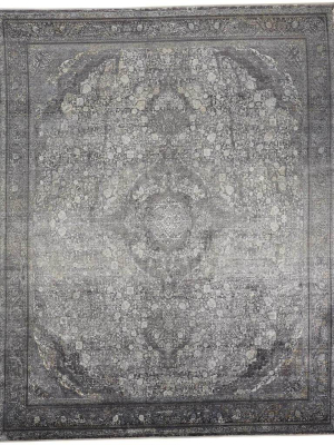 Feizy Rug Sarrant 3967f, Charcoal