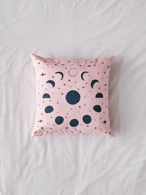 Calhoun & Co. Moon Phases Throw Pillow