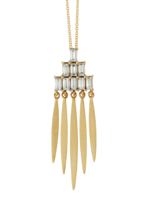 Grass Spike Pendant Y-d