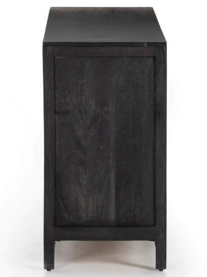 Sydney 6 Drawer Dresser, Black