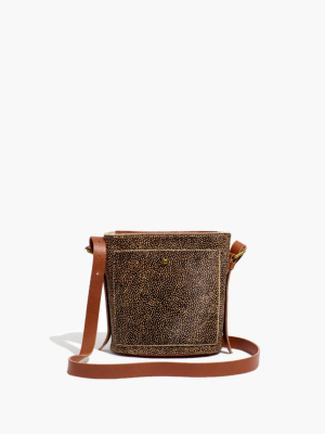 The Small Transport Bucket Bag: Spotted Calf Hair Edition