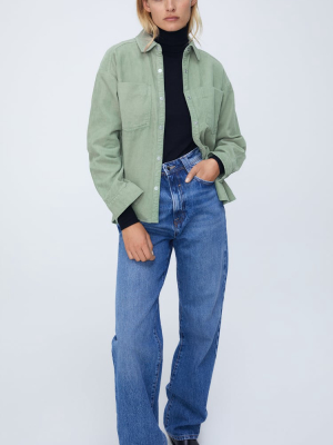 Corduroy Overshirt