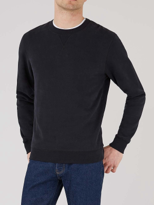 Sunspel Sweatshirt, Black