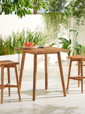 Acadia Outdoor Bar Table & Stools Set