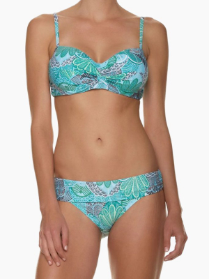 Twist Underwire Bikini Top - Dominica Tropical Print