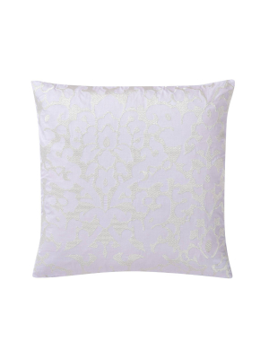 Charisma 20" Medici Pillow White/lavender