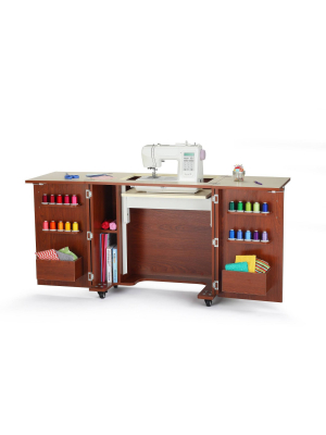 Arrow Cabinets Sewing Cabinet Teak