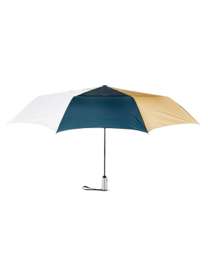 Shedrain Auto Open/close Air Vent Compact Umbrella - Navy