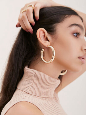 Upcycled Hoop Earrings