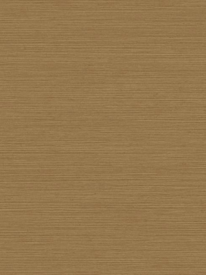 Shining Sisal Faux Grasscloth Wallpaper In Metallic Gold By York Wallcoverings