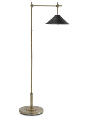 Dao Floor Lamp In Silver Granello