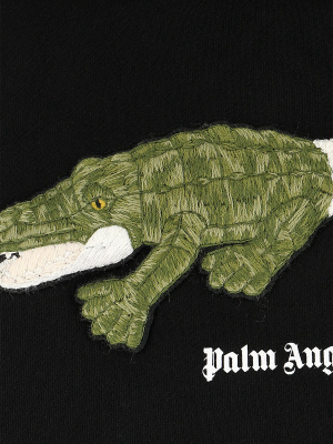 Palm Angels Croco Printed Hoodie