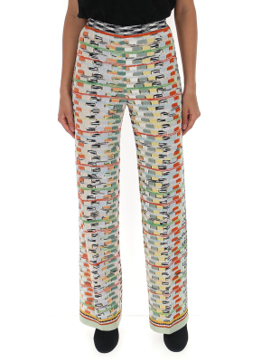 Missoni Knitted Patterned Trousers