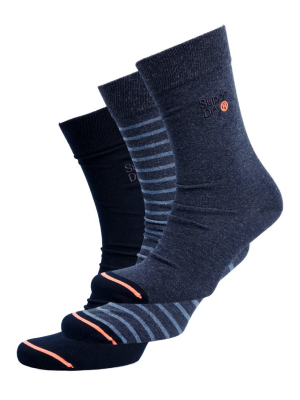 Organic Cotton City Sock Triple Pack