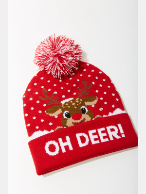 Oh Deer! Graphic Beanie