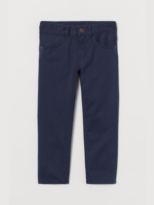 Slim Fit Twill Pants