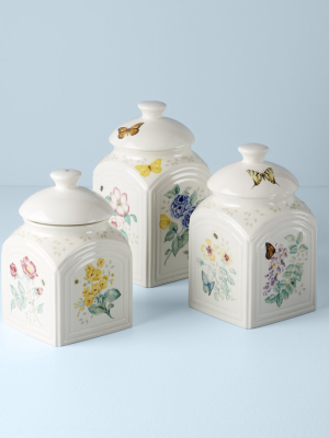 Butterfly Meadow Kitchen 3-piece Canister Set