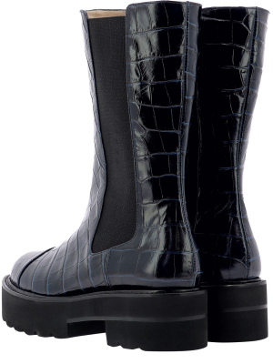 Stuart Weitzman Presley Ultralift Embossed Boots