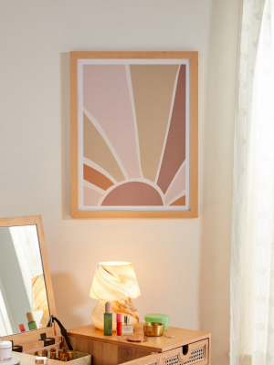 Mambo Art Studio Boho Retro Sun Art Print