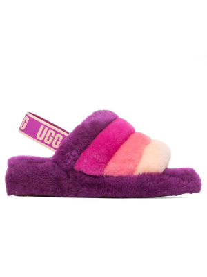 Ugg Women's Fluff Yeah Slide - Berrylicious Multi