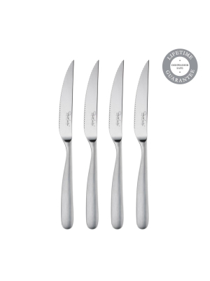 Stanton Satin Steak Knife, Set Of 4