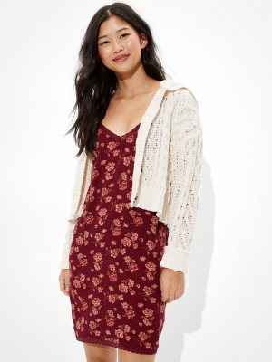 Ae Lace Slip Mini Dress