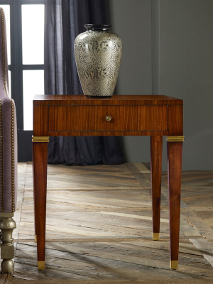 Modern Rosewood End Table