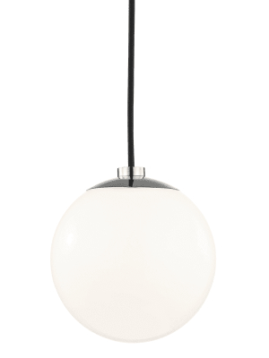 Stella 1 Light Pendant - Polished Nickel