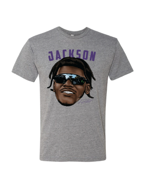 Nfl Player's Association Lamar Jackson | Super Soft T-shirt