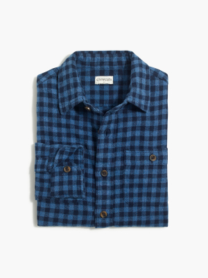 Boys' Plaid Flannel Shirt