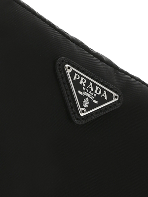 Prada Logo Cosmetic Pouch