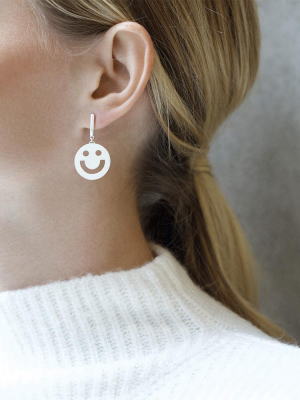 Friends Super Happy Disc Earrings