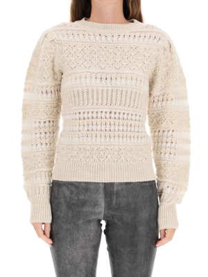 Isabel Marant Étoile Crochet Knit Pullover