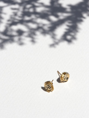 Rose Stud Earrings